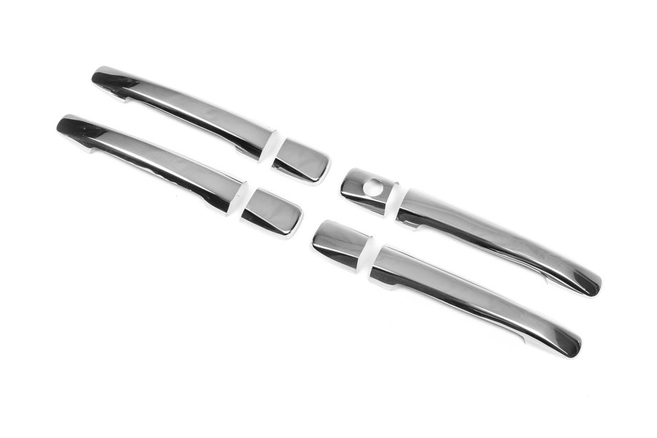 Mercedes E-class W124 1984–1997 Chrome Door Handle Covers (4 pcs, Stainless Steel) Photo 4