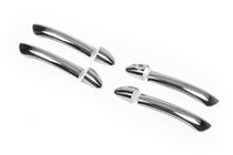 Mercedes C-class W203 2000-2007 Chrome Door Handle Covers (4 pcs, Stainless Steel) Carmos - Turkish Stainless Steel photo 2