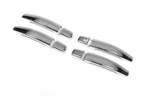 Opel Signum 2003-2008 Chrome Door Handle Covers (4 pcs, Stainless Steel) Carmos - Turkish Stainless Steel photo 3