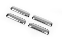 Nissan NP300 1999-2015 Chrome Door Handle Covers (4 pcs, Stainless Steel) OmsaLine - Italian Stainless Steel photo 4