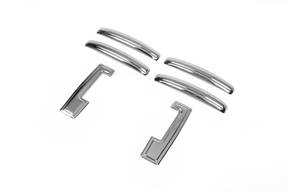 Dacia Dokker 2013-2022 Chrome Door Handle Covers (4 pcs, Stainless Steel) Photo 2