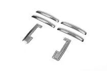 Renault Dokker 2013-2022 Chrome Door Handle Covers (4 pcs, Stainless Steel) photo 2
