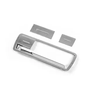 Chrome Trunk Trim (Plastic)