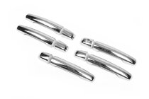 Suzuki Grand Vitara 2005-2017 Chrome Door Handle Covers (5 pcs, Stainless Steel, without Sensor) photo 2