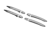 Lexus GX470 2002-2009 Chrome Door Handle Covers (4 pcs) Carmos - Turkish Stainless Steel photo 2