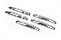 Suzuki Grand Vitara 2005-2017 Chrome Door Handle Covers (5 pcs, Stainless Steel, with Chip) photo 3