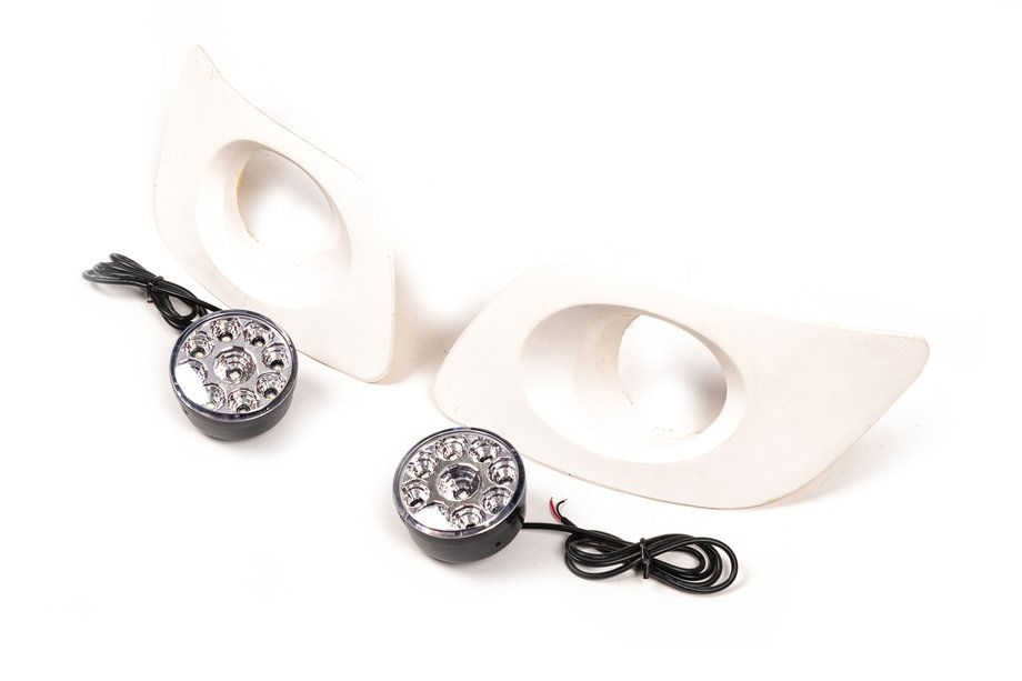 Mercedes Sprinter W906 2006–2018 Fog Lights (2013↗, LED, primed) Image
