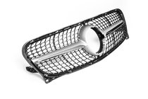 Mercedes GLA X156 2014-2019 Front Grille Diamond Silver (2014-2016) photo 3