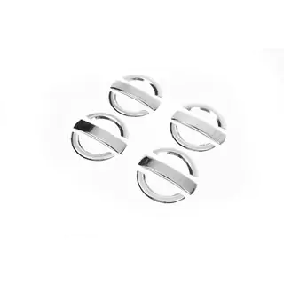 Chrome Door Handle Covers (4 pcs, Stainless Steel) photo 3