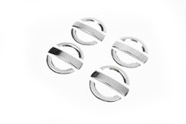Fiat Doblo I 2001-2005 Chrome Door Handle Covers (4 pcs, Stainless Steel) photo 3