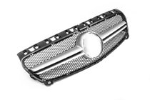 Mercedes A-class W176 2012-2018 Front Grille AMG Silver (2012-2015) photo 1
