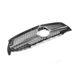 Front Grille Diamond Silver (for 2019-2022) Mercedes CLA C118 2019- photo 3