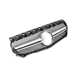 Front Grille (2013-2016, AMG Silver) Mercedes CLA C117 2013-2019 photo 1