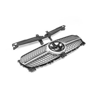Front Grille Diamond Silver (for Base 2019-2023) Mercedes GLE coupe C167 2019- photo 2