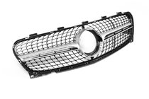 Mercedes GLA X156 2014-2019 Front Grille Diamond Silver (2017-2019) photo 3