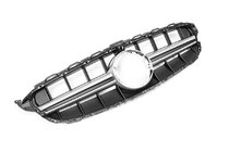 Mercedes C-class W205 2014-2021 Front Grille C63-Design (for Avantgarde/AMG-Line/C43 AMG) photo 5