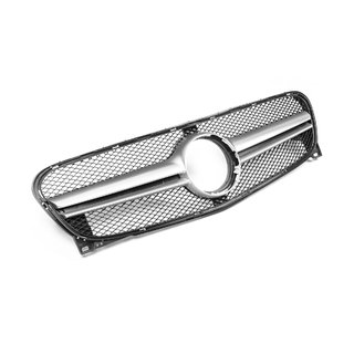 Front Grille AMG Silver (2014-2016) photo 2