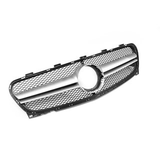 Front Grille AMG Silver (2017-2019) photo 1