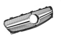 Mercedes GLA X156 2014-2019 Front Grille AMG Silver (2017-2019) photo 1