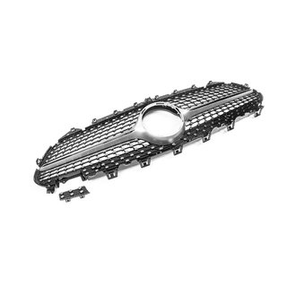 Front Grille (Diamond Silver) Mercedes CLS C257 2018- photo 3