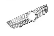 Mercedes CLS C219 2004-2010 Front Grille (2008-2010, Diamond Silver) photo 3