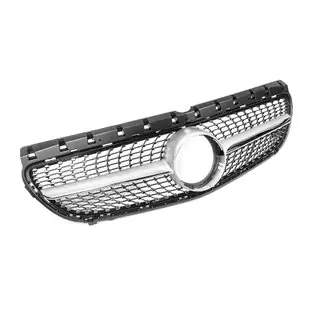 Front Grille Diamond Silver (2015-2018) photo 3