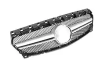 Mercedes CLA C117 2013-2019 Front Grille (2017-2019, AMG Silver) photo 1