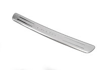 Chevrolet Lacetti 2003-2024 Rear Bumper Protector Libao (Sedan, Stainless Steel) photo 1
