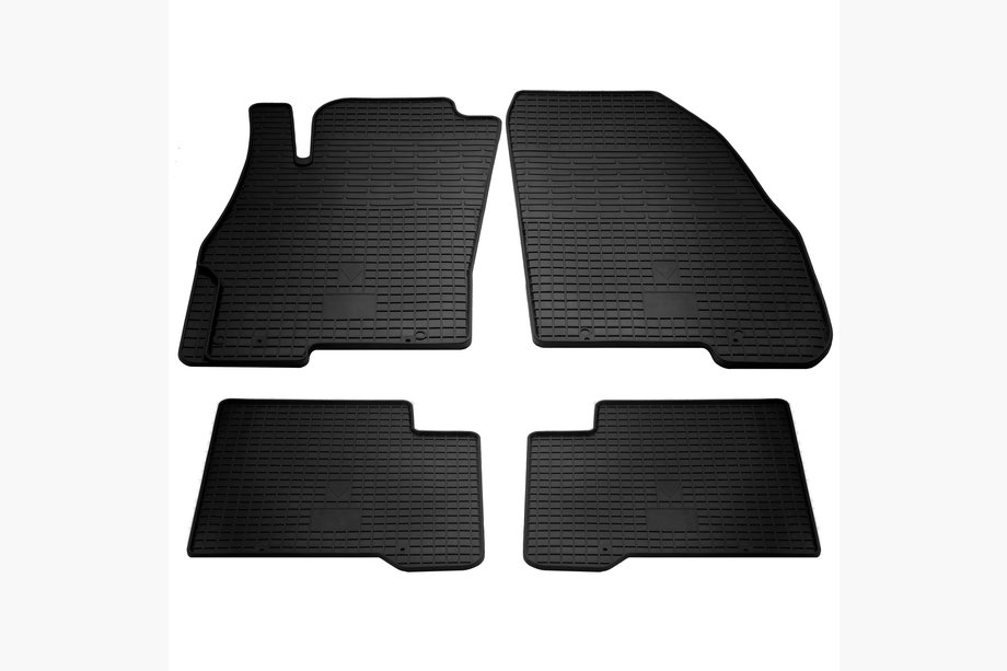 Fiat Linea 2006-2018 Rubber Floor Mats (4 pcs, Stingray Premium) Image