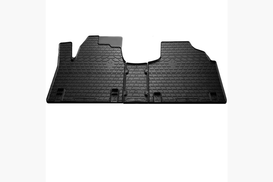 Citroen Jumpy 1996-2007 Rubber Floor Mats (3 pcs, Stingray) Premium, Odorless Rubber Image