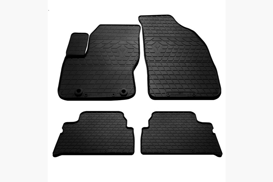 Ford C-Max 2004-2010 Rubber Floor Mats (4 pcs, Stingray Premium) Image