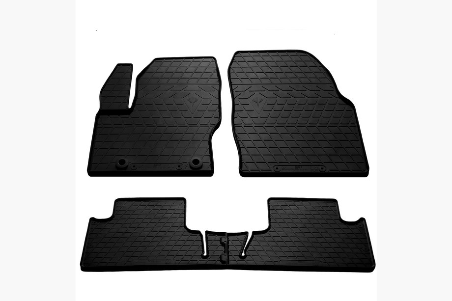 Ford C-Max/Grand C-Max 2010-2019 Rubber Floor Mats (4 pcs, Stingray Premium) Image