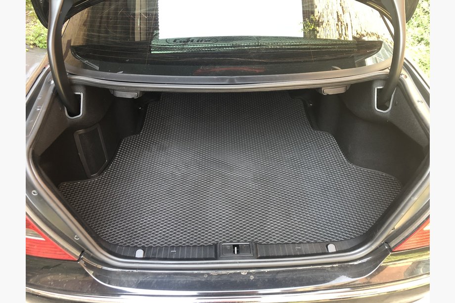 Mercedes E-class W211 2002-2009 Trunk Mat (EVA, Black) Sedan Photo 1