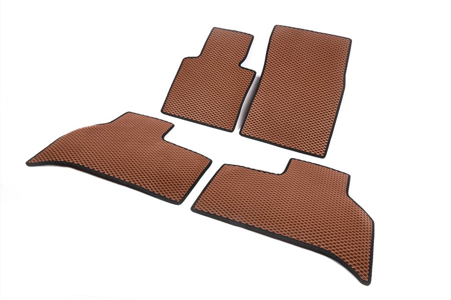 Range Rover III L322 2002-2012 EVA Floor Mats (brick red) V-1 Photo 3