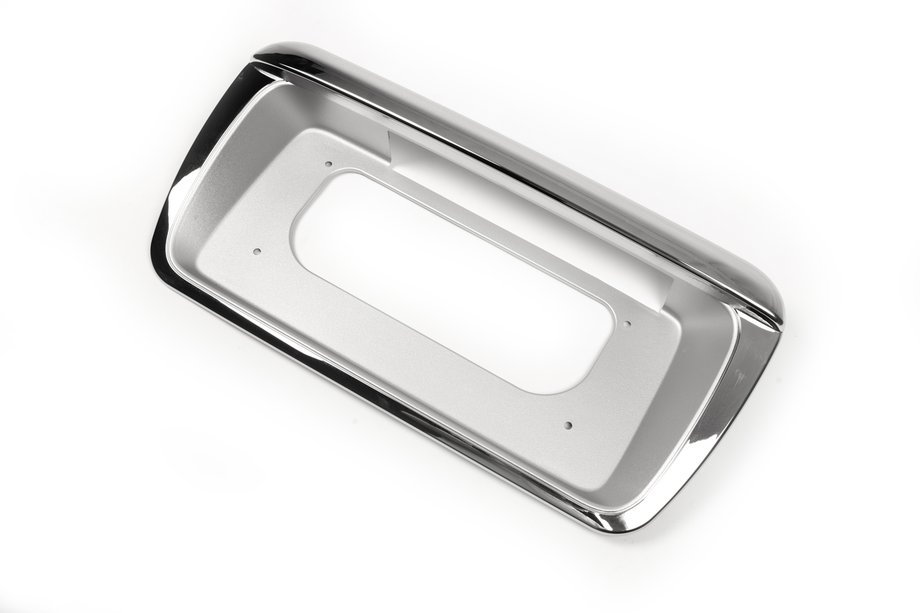 Honda CRV 2001-2006 Chrome trim above license plate (plastic) Image