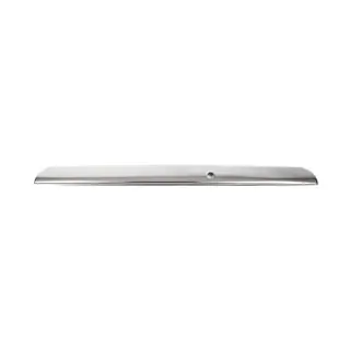 Chrome trim above license plate (stainless steel)