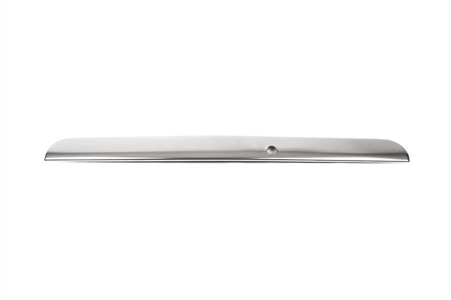 Mercedes Vito W638 1996-2003 Chrome trim above license plate (stainless steel) OmsaLine - Italian Stainless Steel Image