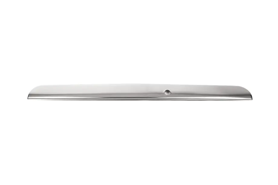 Mercedes Vito W638 1996-2003 Chrome trim above license plate (stainless steel) Carmos - Turkish Stainless Steel Image
