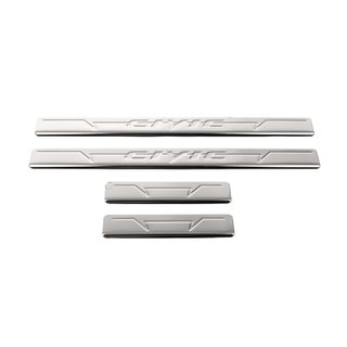 Door Sill Protectors OmsaLine V1 (4 pcs, Stainless Steel)