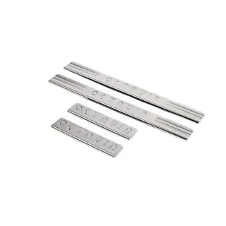 Door Sill Protectors OmsaLine (4 pcs, Stainless Steel) photo 1
