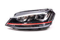Volkswagen Golf 7/E-Golf 2012-2020 Front Headlight GT LED (Left, Original, Used) photo 1