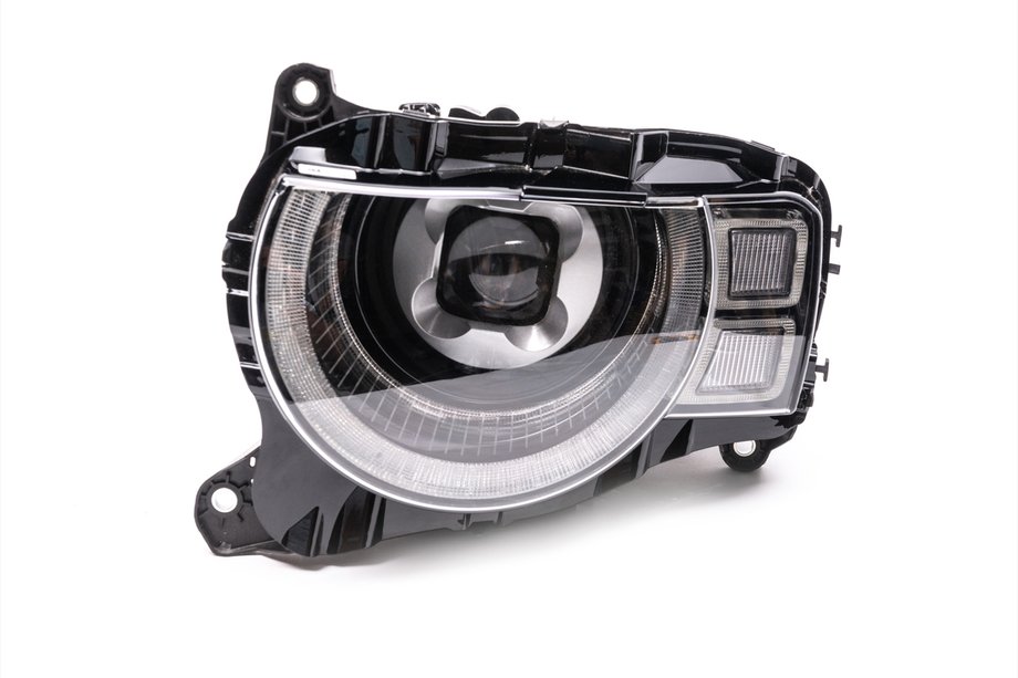 Land Rover Defender 2019- Front headlight with adaptation (Left, Original, Used) Image