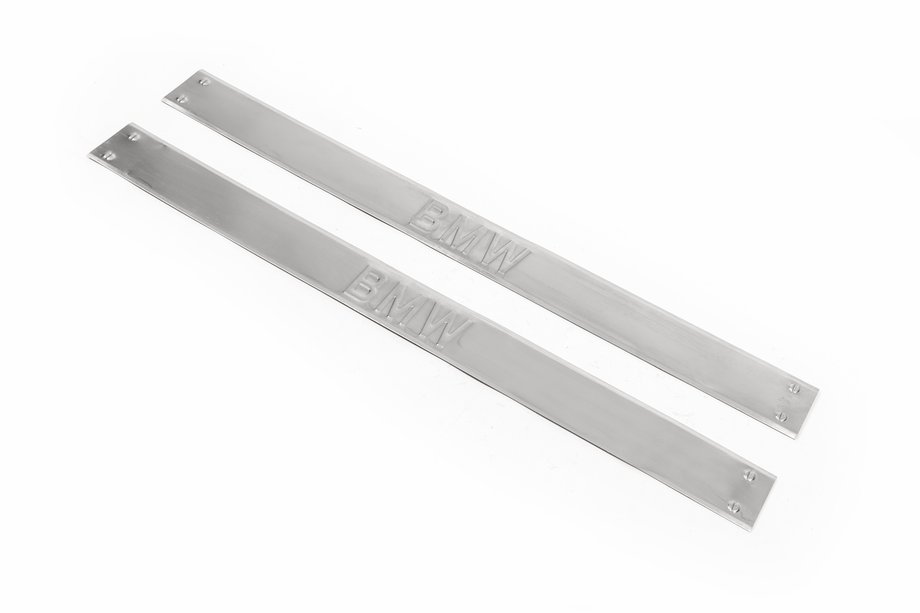 BMW Carmos Door Sill Protectors (2 pcs, Stainless Steel) Image