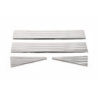 Door Sill Protectors OmsaLine (4 pcs, Stainless Steel) Land Rover Freelander II 2006–2014 photo 1