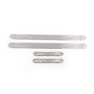 Door Sill Protectors OmsaLine (4 pcs, Stainless Steel)
