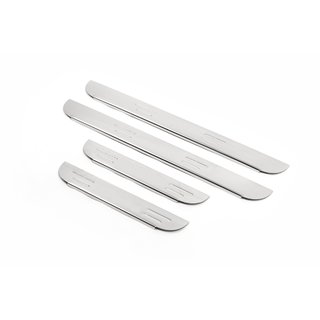 Door Sill Protectors OmsaLine (4 pcs, Stainless Steel) Toyota Rav 4 2006-2013 photo 1