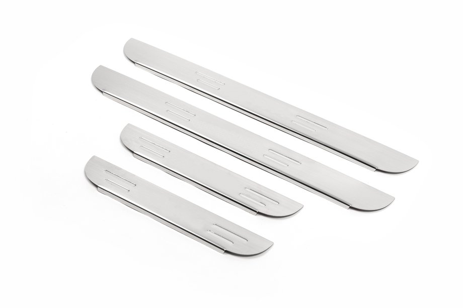 Toyota Rav 4 2006-2013 Door Sill Protectors OmsaLine (4 pcs, Stainless Steel) Image