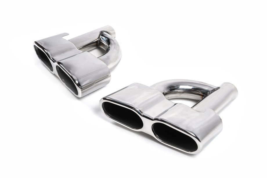 Mercedes C-class W204 2007-2015 Exhaust Tips AMG C63 Image