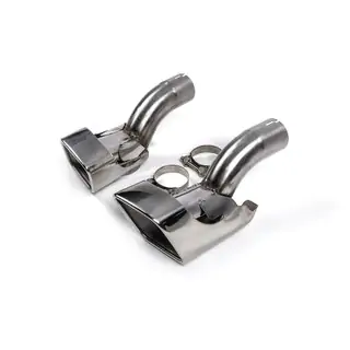 Exhaust Tips V1 (2 pcs, Stainless Steel) photo 1