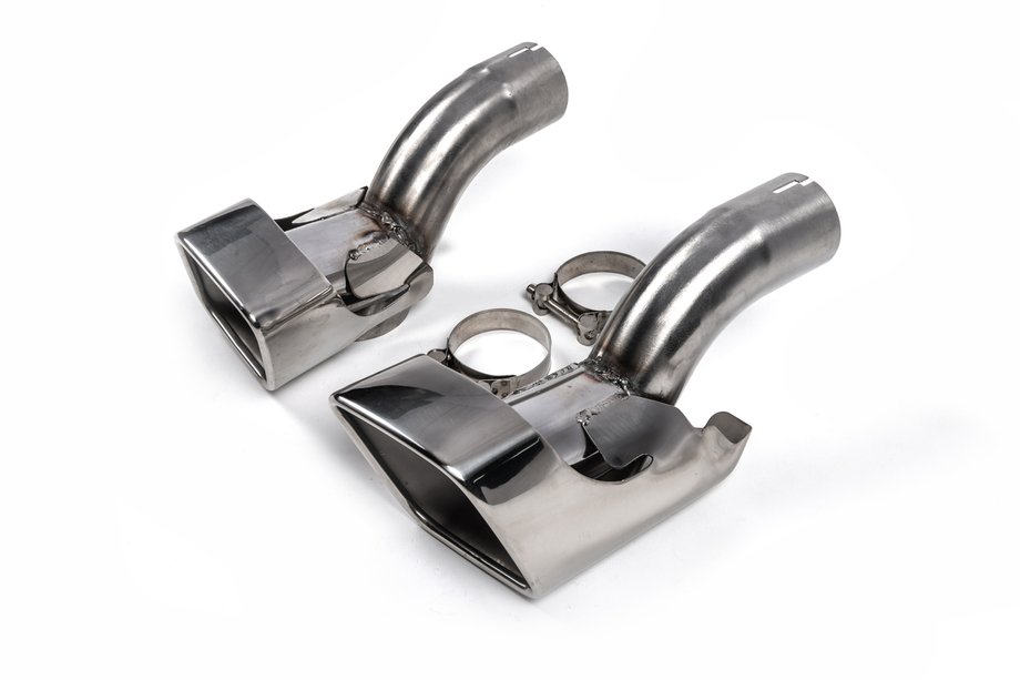 Range Rover Sport 2005-2013 Exhaust Tips V1 (2 pcs, Stainless Steel) Image